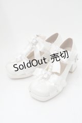 Lovely Tency / MA フリルリボンPLP パンプス M オフ S-25-11-18-004-LO-SH-HR-ZS