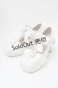 Lovely Tency / MA フリルリボンPLP パンプス M オフ S-25-11-18-004-LO-SH-HR-ZS
