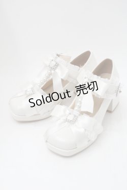 画像1: Lovely Tency / MA フリルリボンPLP パンプス M オフ S-25-11-18-004-LO-SH-HR-ZS
