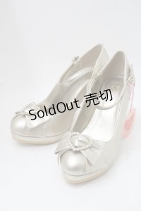 BABY,THE STARS SHINE BRIGHT / Heart Princessパンプス M ゴールド S-25-11-18-003-BA-SH-HR-ZS