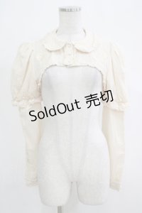 CRUCIS・南十字（海外ロリータブランド） / ボレロ L 生成り H-25-11-19-049-PU-TO-NS-ZH