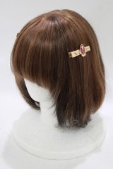 m petit by misako / AMフラワー2Pクリップ  レッド H-25-12-05-071-LO-AC-NS-ZH