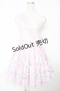 Angelic Pretty / Happy Garlandスカート  ピンク Y-25-12-01-112-AP-SK-SZ-ZY