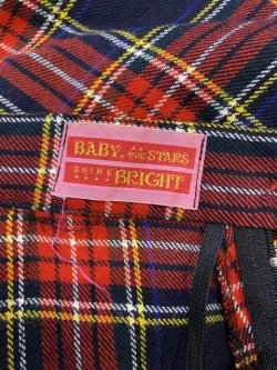 画像4: BABY,THE STARS SHINE BRIGHT / タータンチェックスカート Free ネイビー H-25-11-23-1006-BA-SK-NS-ZH