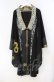 画像1: Qutie Frash / 着物ロングカーデ  ブラック O-25-11-13-010-QU-TO-OW-OS (1)