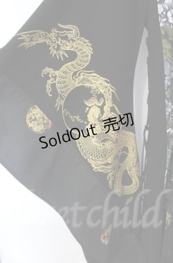 画像4: Qutie Frash / 着物ロングカーデ  ブラック O-25-11-13-010-QU-TO-OW-OS