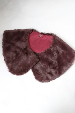 画像6: axes femme POETIQUE / ケープ付きコート  ワイン Y-25-12-13-131-AX-CO-SZ-ZY