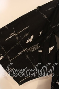画像4: h.ANARCHY / オリジナルプリント浴衣  ブラック O-25-12-25-043-HN-OP-IG-OS