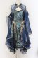 画像1: Epetice / Doirs Night 孔雀鱗ドレス M ブルー O-25-11-07-003-LO-OP-YM-OS (1)