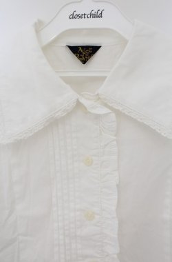 画像2: ALICE and the PIRATES / マッドハッターのブラウス  シロ O-26-01-24-072-PA-BL-IG-OS