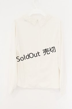 画像3: an another angelus / レース襟プルブラウス F アイボリー O-26-01-23-057-CA-BL-OW-ZT188