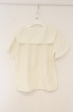 画像3: axes femme POETIQUE / ブーケ刺繍襟ブラウス M キナリ O-26-01-23-047-AX-BL-OW-ZH (3)