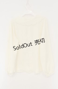 画像3: F i.n.t / マーガレットカットワークブラウス F アイボリー O-26-01-23-030-CA-BL-OW-ZT188