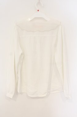 画像3: Fi.n.t / スノーフレーク刺繍衿ブラウス【洗える】 F オフホワイト O-26-01-23-035-CA-BL-OW-OS