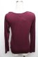 画像2: axes femme / カットソー  ワイン S-26-01-27-063-AX-TO-AS-ZS (2)