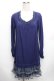 画像1: axes femme / カットワンピース  青 S-26-01-27-065-AX-OP-AS-ZS (1)