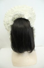 画像4: metamorphose / 総レースハーフボンネット・コードラッセル  オフシロ O-26-01-30-007-ME-AC-IG-OS (4)