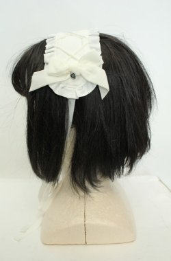 画像2: MILK / Poupee ヘッドドレス  シロ O-26-01-30-002-ML-AC-IG-OS
