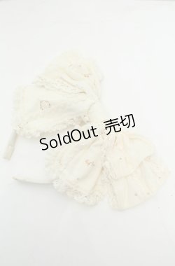 画像1: BABY,THE STARS SHINE BRIGHT / My little red riding hood柄リボンカチューシャ  オフシロ O-26-01-30-028-BA-AC-IG-OS