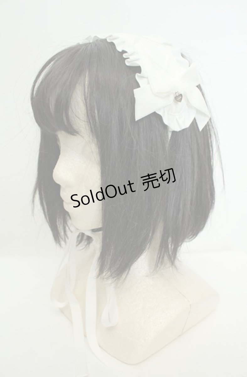 画像1: MILK / Poupee ヘッドドレス  シロ O-26-01-30-002-ML-AC-IG-ZT600-F003 (1)