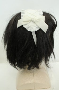 画像3: MILK / Poupee ヘッドドレス  シロ O-26-01-30-002-ML-AC-IG-OS