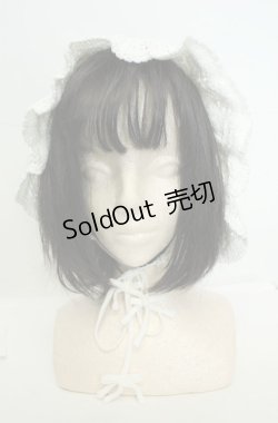 画像2: merry jenny / りぼんたくさんヘッドドレス  シロ O-26-01-30-003-LO-AC-IG-OS