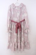 Melody BasKet / 白猫のTea timeフリルカラーワンピース M ピンク O-26-01-30-1008-LO-OP-IG-OS