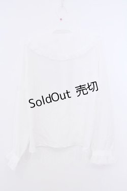 画像3: Amavel / カトラリー刺繍ブラウス M シロ O-26-01-30-1012-CA-BL-OW-ZT574