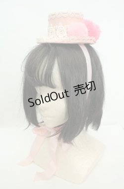 画像1: BABY,THE STARS SHINE BRIGHT / プードルミニHAT  ピンク O-26-01-30-036-BA-AC-OW-OS