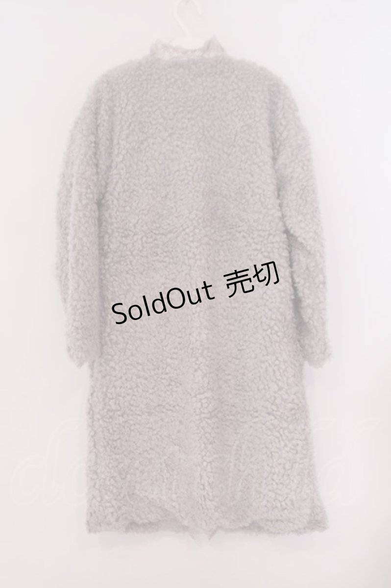 画像3: axes femme / フェイクファーコート  ピンクベージュ O-26-01-30-1035-AX-JA-IG-ZTC004 (3)