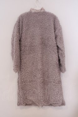 画像3: axes femme / フェイクファーコート  ピンクベージュ O-26-01-30-1035-AX-JA-IG-OS