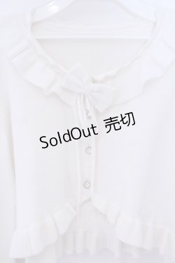 画像2: Sugar Teatime / フリルボレロ M シロ O-26-01-30-1016-LO-TO-OW-ZT576