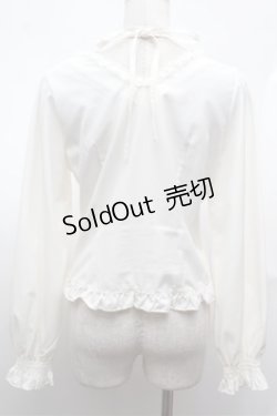 画像2: axes femme POETIQUE / アンジェリック　クワイヤブラウス  オフ S-26-02-01-027-AX-BL-AS-ZS