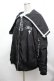 画像2: Amilige / セーラー2wayMA-1ブルゾン  黒 S-26-01-29-063-PU-CO-AS-ZS (2)
