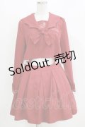 To Alice / コウモリセーラーワンピース M レッド H-26-03-12-1013-LO-OP-NS-ZH