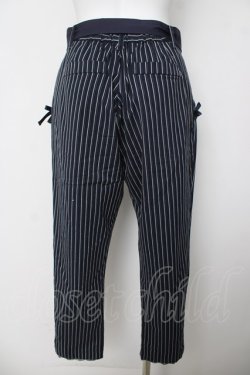 画像2: axes femme / ストライプパンツ  紺 Y-26-03-18-210-AX-PA-SZ-ZY