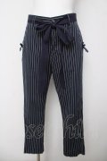 axes femme / ストライプパンツ  紺 Y-26-03-18-210-AX-PA-SZ-ZY