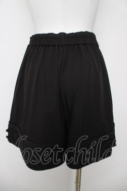 画像2: axes femme POETIQUE / チャイナ釦ショートパンツ  黒 Y-26-03-18-209-AX-PA-SZ-ZY