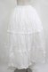 画像3: Chalmiere / クラシックコットンスカート M ホワイト T-26-02-04-018-0-SK-SA-ZH (3)