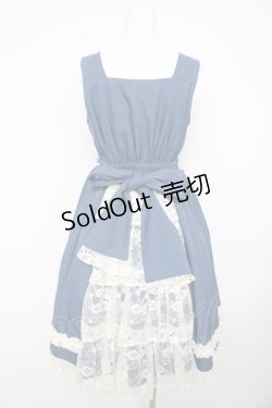 画像2: axes femme kawaii / オリビアジャンパースカート M ブルー T-26-02-04-017-AX-OP-SA-ZH