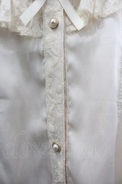 画像3: axes femme kawaii / ロココ姫袖ブラウス M キナリ I-26-04-03-010-AX-BL-SA-ZI