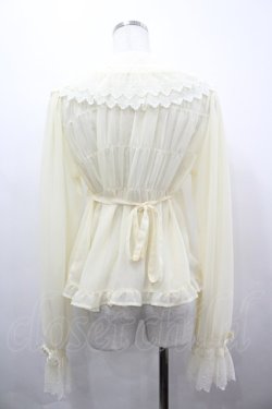 画像2: BABY,THE STARS SHINE BRIGHT / シフォンベビードールブラウス  アイボリー I-26-04-03-001-BA-BL-SA-ZI