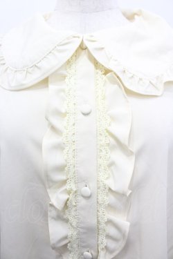 画像3: m petit by misako / AM マルエリフリルブラウス L 淡薄橙 I-26-04-03-005-LO-BL-SA-ZI