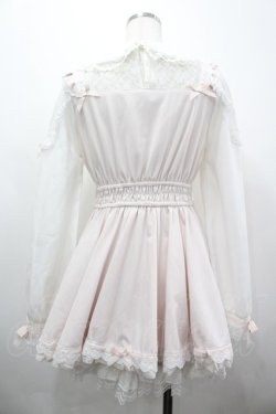 画像2: LIZ LISA / トリプルリボンフリルセットアップ 0 ピンク×白 I-26-04-03-040-LO-OP-TE-ZI