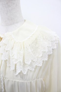 画像3: BABY,THE STARS SHINE BRIGHT / シフォンベビードールブラウス  アイボリー I-26-04-03-001-BA-BL-SA-ZI