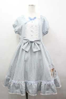 画像1: CHIP CLIP / SATSUKIAIコラボワンピース L サックス I-26-04-03-039-PU-OP-SA-ZI