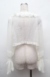 画像2: Hoshibako Works / サマーガーデン シースルーボレロ  オフ S-26-04-16-015-LO-TO-HR-ZS (2)