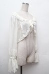 画像3: Hoshibako Works / サマーガーデン シースルーボレロ  オフ S-26-04-16-015-LO-TO-HR-ZS (3)