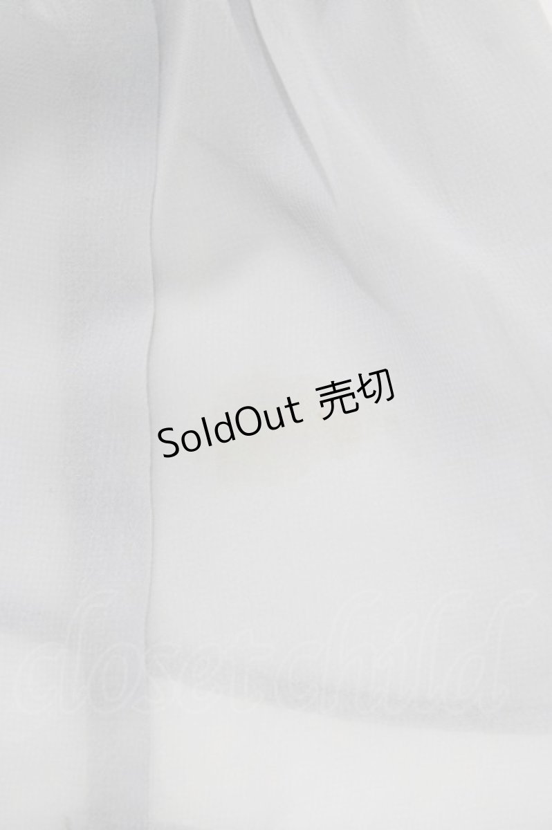 画像3: 【SALE】axes femme POETIQUE / ロング丈シフォンベスト  グレー S-25-04-19-001-AX-TO-HR-ZH (3)