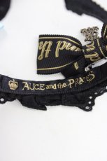画像4: ALICE and the PIRATES / Cafe timeカチューシャ  黒 Y-25-12-12-124-PA-AC-SZ-ZT649F001 (4)